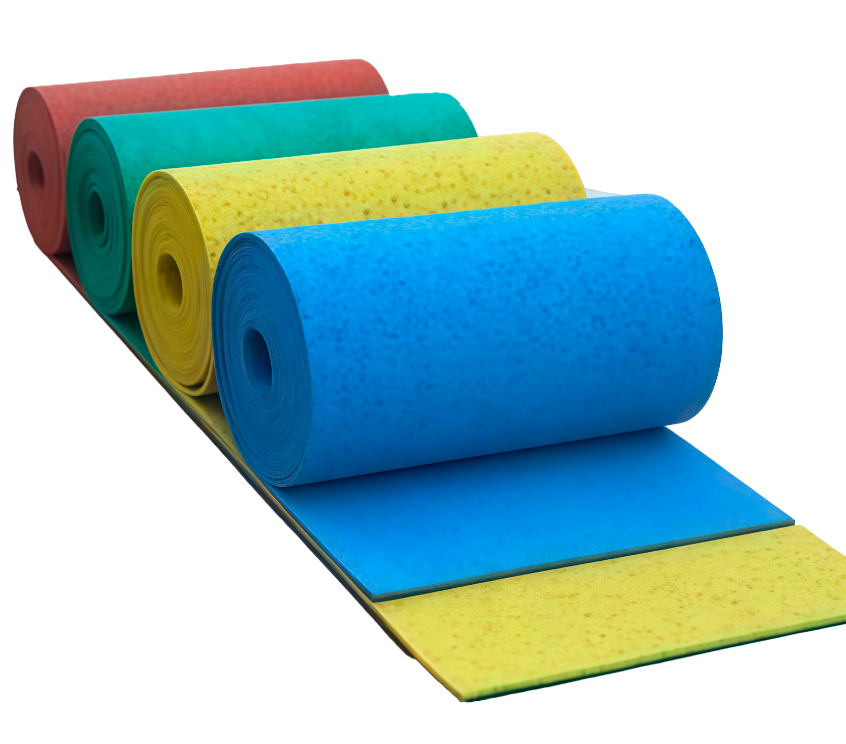 Полиуретан в рулоне, плотность 320 г/м2, цвет зеленый - AP320G