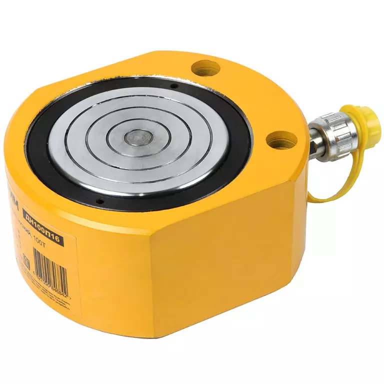 Домкрат ДН100М16 низкий гидравлический на пруж.