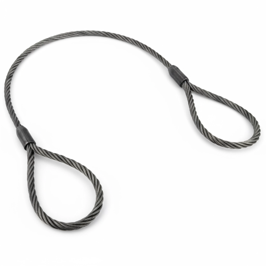 Строп канатный петлевой УСК1, СКП-4т 7м (опрессовка)