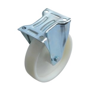 FCpn 80 - Большегрузное нейлоновое колесо 200 мм (площадка, неповоротн, роликоподш)